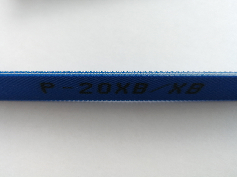 2.0mm blue roller shutter conveyor belt